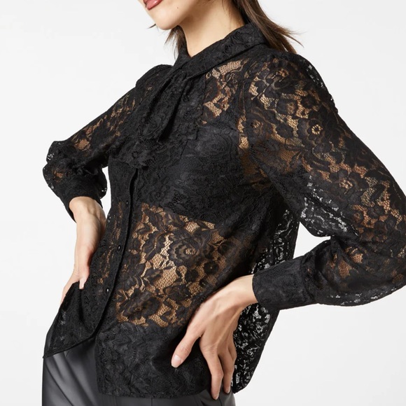 Modcloth Tops - NWT Dangerfield Duchess Cravat Lace Blouse